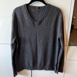 Grey wool sweater